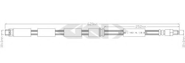 Imagine Furtun frana SPIDAN 340002