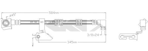 Imagine Furtun frana SPIDAN 340545