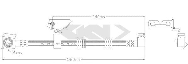 Imagine Furtun frana SPIDAN 340546