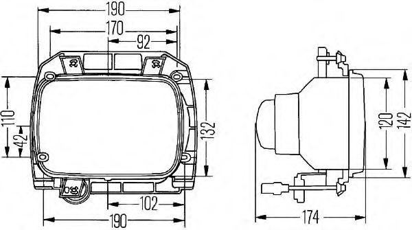 Imagine Insertie, far HELLA 1BL 005 740-091