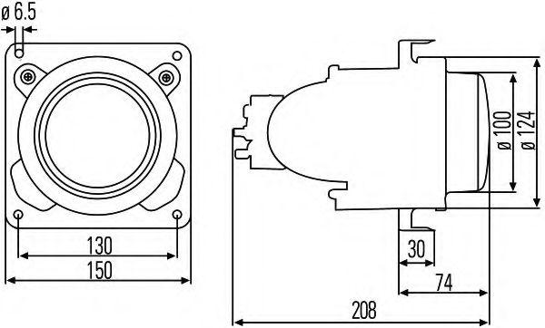 Imagine Insertie, far HELLA 1BL 007 834-007