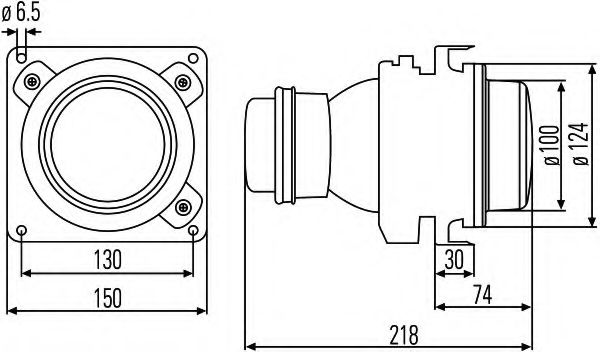 Imagine Insertie, far HELLA 1BL 007 834-037