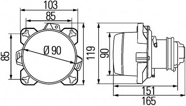 Imagine Insertie, far HELLA 1BL 008 193-001