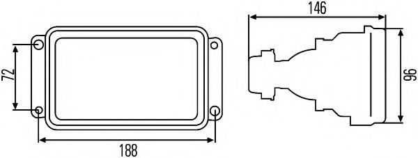 Imagine Insertie, far ceata HELLA 1NL 005 987-001