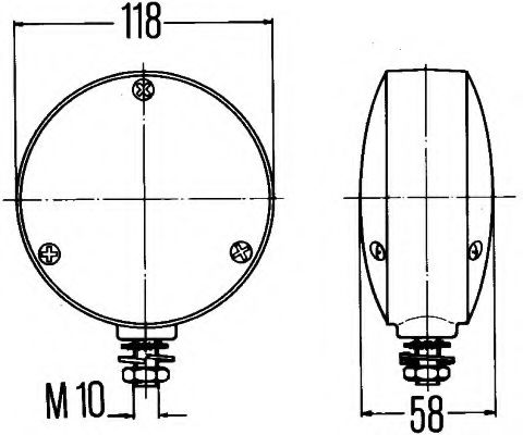 Imagine Semnalizator HELLA 2BA 003 022-001