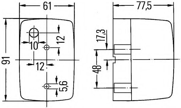 Imagine Semnalizator HELLA 2BM 002 652-051