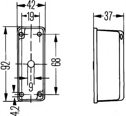 Imagine lumina de clarificare HELLA 2XS 005 020-001