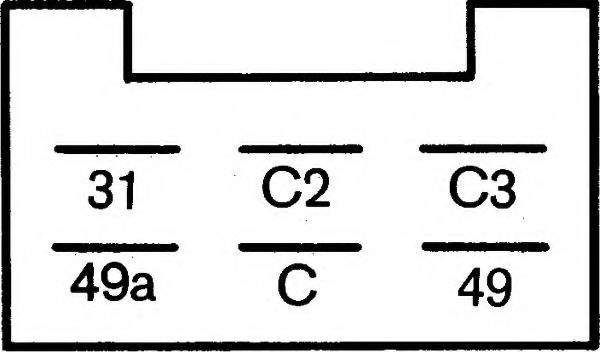 Imagine Modul semnalizare HELLA 4DN 008 768-001