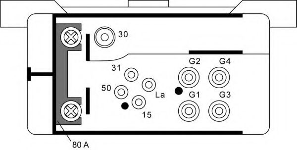 Imagine unitate de control,bujii incandescente HELLA 4RV 008 188-001