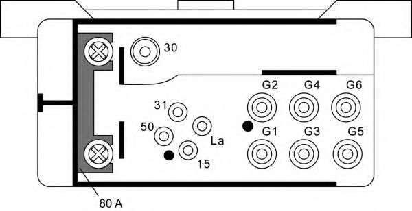 Imagine unitate de control,bujii incandescente HELLA 4RV 008 188-031