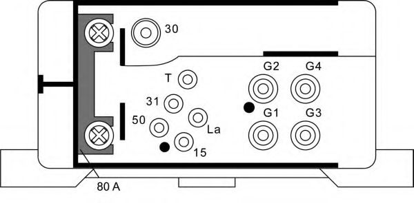 Imagine unitate de control,bujii incandescente HELLA 4RV 008 188-051