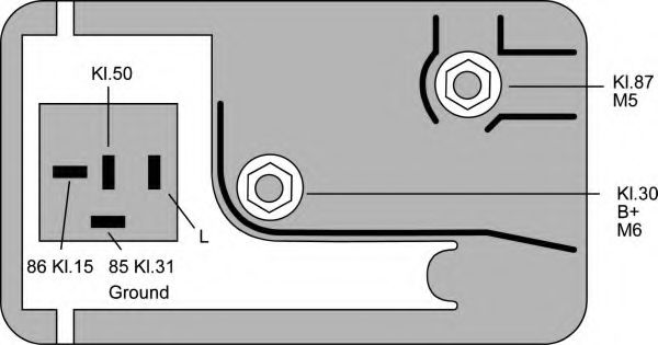 Imagine unitate de control,bujii incandescente HELLA 4RV 008 188-081