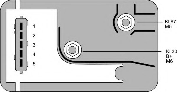 Imagine unitate de control,bujii incandescente HELLA 4RV 008 188-281