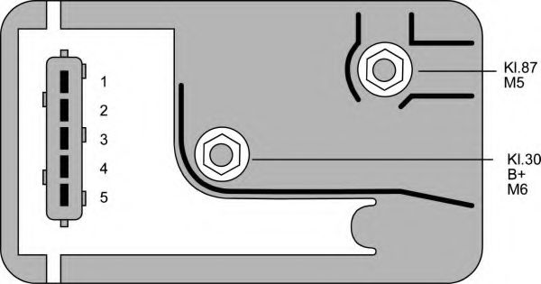 Imagine unitate de control,bujii incandescente HELLA 4RV 008 188-291