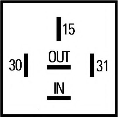 Imagine unitate de control,lumini HELLA 5DS 009 602-001