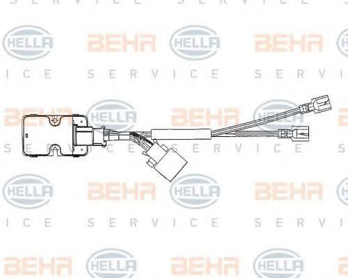Reglaj, suflanta de interior HELLA 5HL 351 321-021