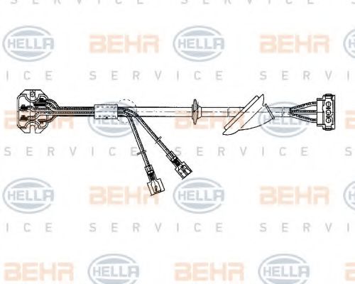 Reglaj, suflanta de interior HELLA 5HL 351 321-081