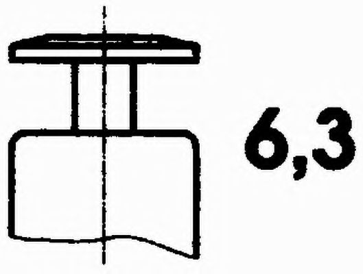 Imagine senzor,temperatura lichid de racire HELLA 6PT 009 107-161