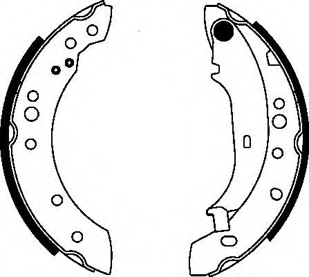 Imagine Set saboti frana HELLA 8DB 355 000-371