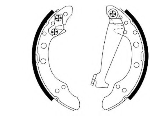 Imagine Set saboti frana HELLA 8DB 355 001-311