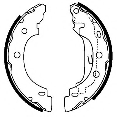 Imagine Set saboti frana HELLA 8DB 355 002-241