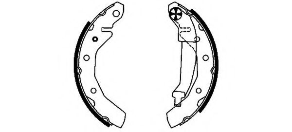 Imagine Set saboti frana HELLA 8DB 355 002-561