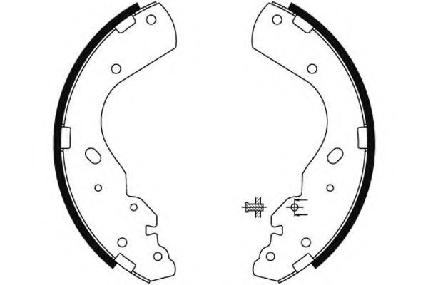 Imagine Set saboti frana HELLA 8DB 355 002-851