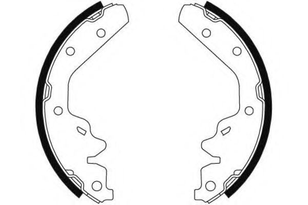 Imagine Set saboti frana HELLA 8DB 355 002-861