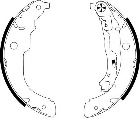 Imagine Set saboti frana HELLA 8DB 355 003-031