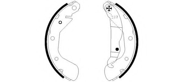 Imagine Set saboti frana HELLA 8DB 355 003-421