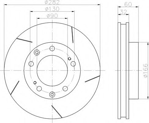 Imagine Disc frana HELLA 8DD 355 101-041