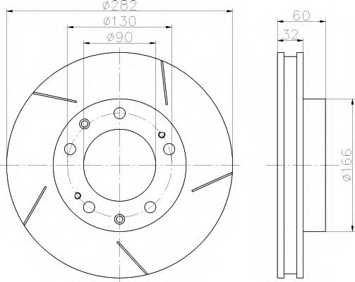 Imagine Disc frana HELLA 8DD 355 101-051