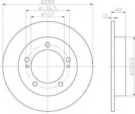 Imagine Disc frana HELLA 8DD 355 101-291