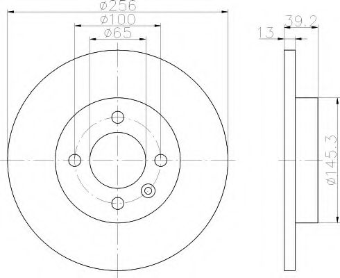 Imagine Disc frana HELLA 8DD 355 101-641