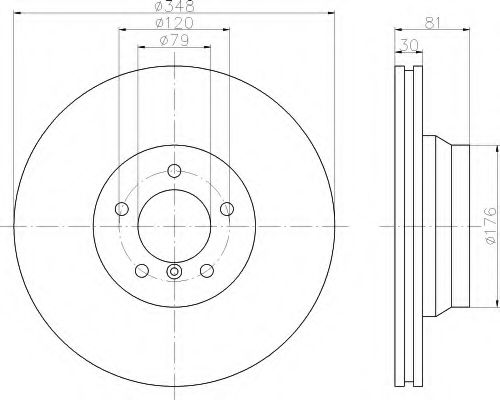 Imagine Disc frana HELLA 8DD 355 109-971