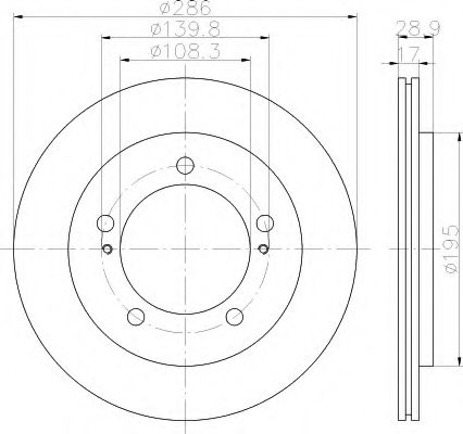 Imagine Disc frana HELLA 8DD 355 111-791