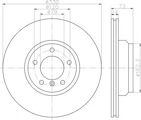 Imagine Disc frana HELLA 8DD 355 111-931