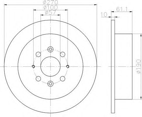 Imagine Disc frana HELLA 8DD 355 112-831