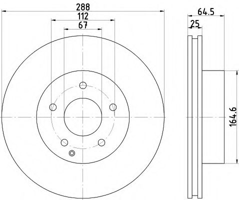 Imagine Disc frana HELLA 8DD 355 113-851