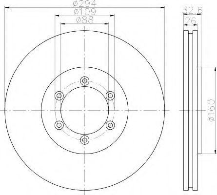 Imagine Disc frana HELLA 8DD 355 114-121