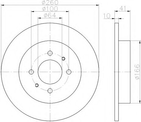 Imagine Disc frana HELLA 8DD 355 114-951