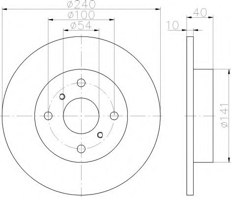 Imagine Disc frana HELLA 8DD 355 115-761