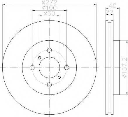 Imagine Disc frana HELLA 8DD 355 119-471