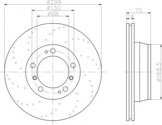 Imagine Disc frana HELLA 8DD 355 121-811