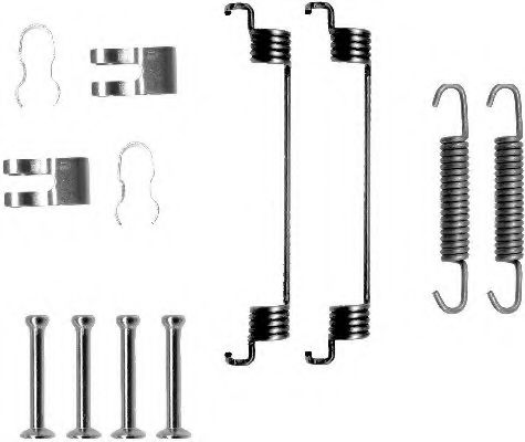 Imagine Set accesorii, sabot de frana HELLA 8DZ 355 200-561