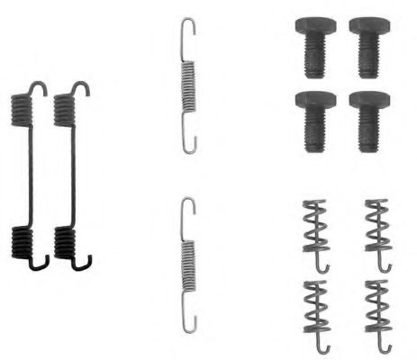 Imagine set accesorii, saboti frana parcare HELLA 8DZ 355 201-701