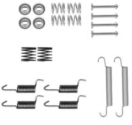 Imagine set accesorii, saboti frana parcare HELLA 8DZ 355 202-141