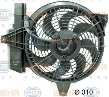 Imagine ventilator,aer conditionat HELLA 8EW 351 034-601