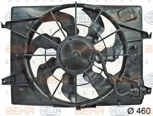 Imagine Ventilator, radiator HELLA 8EW 351 043-051