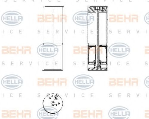 Imagine uscator,aer conditionat HELLA 8FT 351 196-581